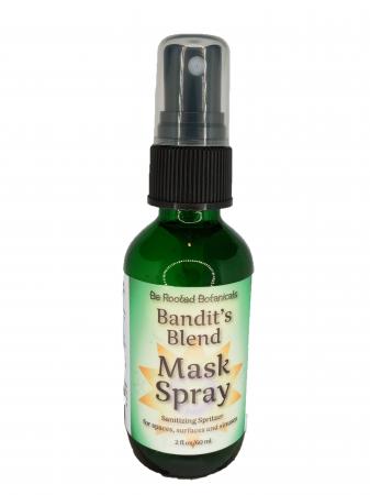 Be Rooted Botanicals Bandit's Blend Mask Spray (2oz)