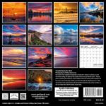 2025, Calendar, 2025 Calendar, sunset, coastal, coastal sunset, michael santa cruz, Santa Cruz