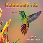 2025, calendar, 2025 calendar, hummingbirds, michael santa cruz, Santa Cruz