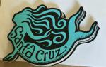 Decal Mermaid Santa Cruz Sticker - by Tim Ward 1