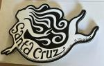 Decal Mermaid Santa Cruz Sticker - by Tim Ward 3