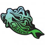 tim ward sticker decal mermaid california