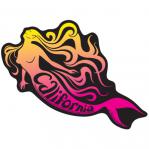tim ward sticker decal mermaid california