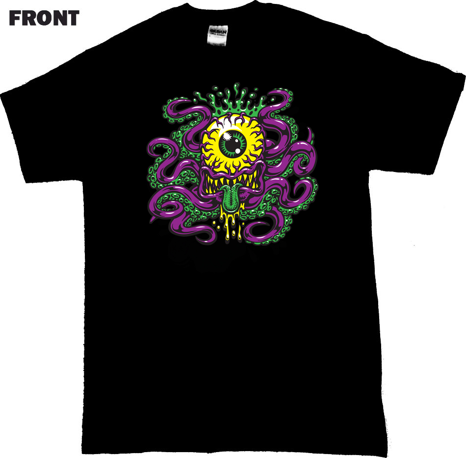 Mens T-shirt Cycloptopus by Jimbo Phillips (Front)