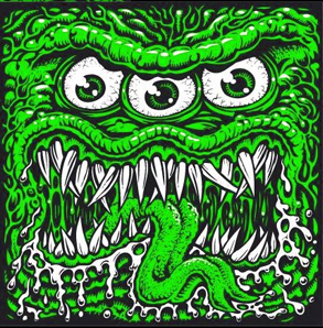 Decal Triclops (Green) - Jimbo Phillips sticker