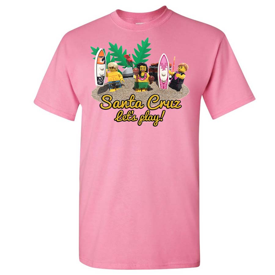 Adult Lego T-shirt (Pink)