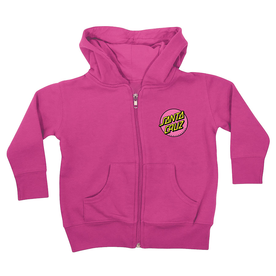 Santa cruz shop pink dot hoodie