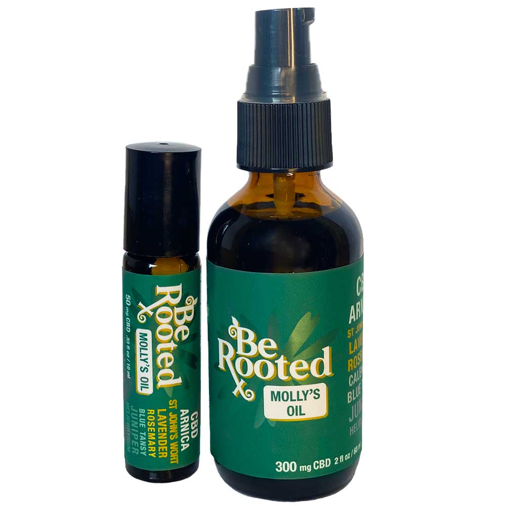 Be Rooted Molly s Oil CBD Arnica Oil