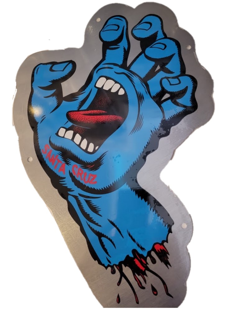 Screaming Hand Sign